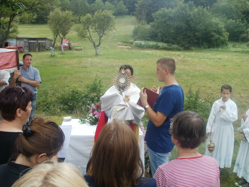 Tijelovo - Procesija na Vratniku 2014.