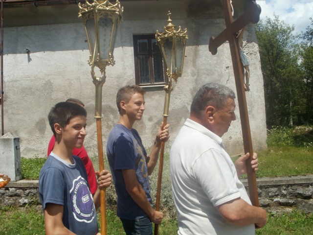 Tijelovo - Procesija na Vratniku 2014.