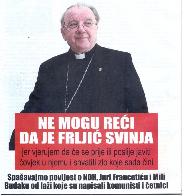 Naš umirovljeni biskup Mile Bogović dao intervju Hrvatskom tjedniku
