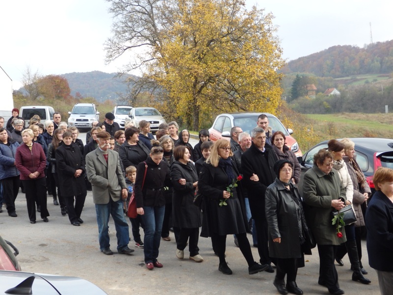 Ispraćaj Božene Kranjčević uoči Svih Svetih