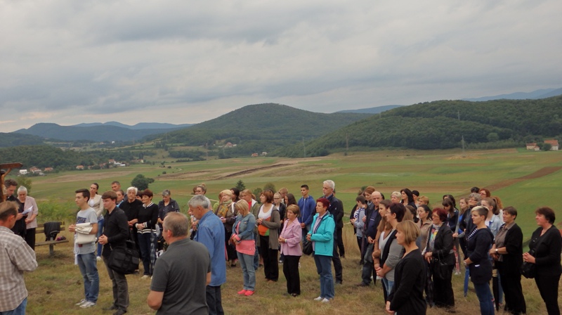 Križni put i misa na Kalvariji - Stipanja 2015.