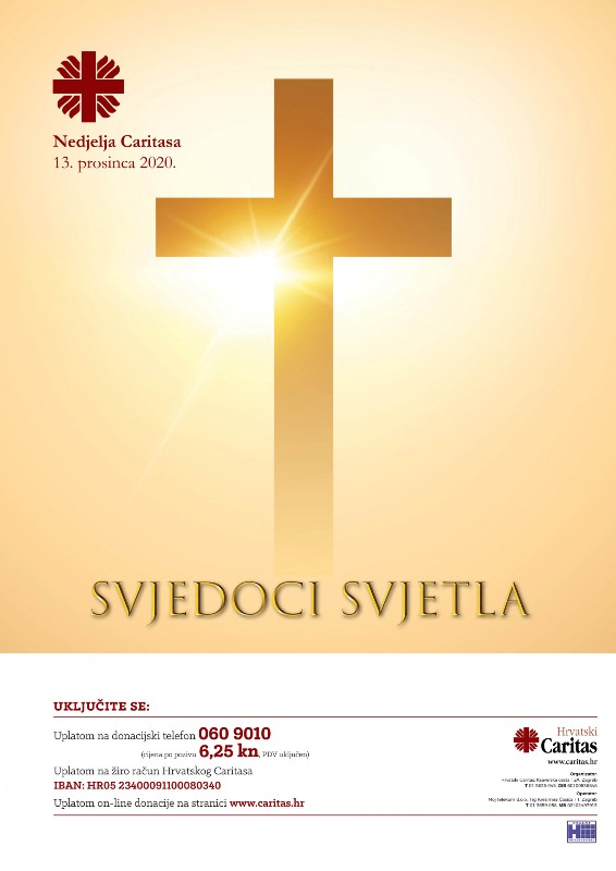 NEDJELJA CARITASA – "SVJEDOCI SVJETLA"