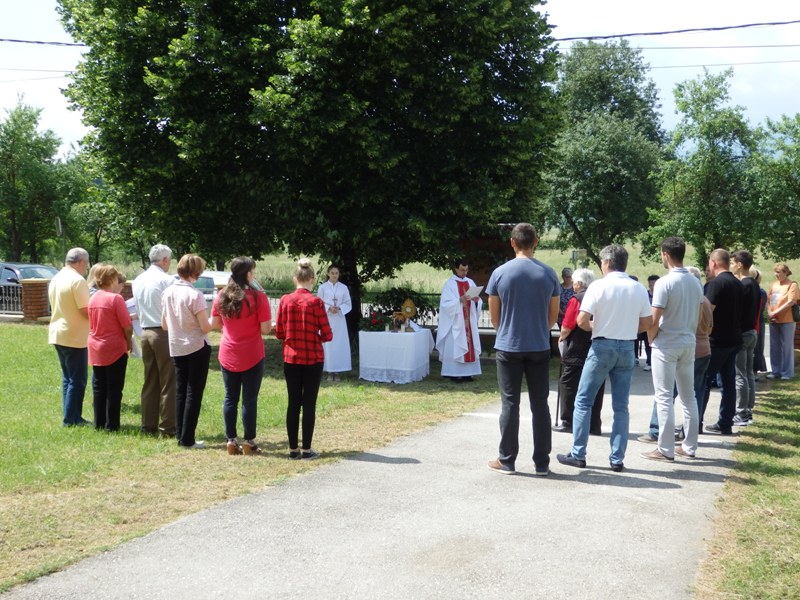 Svečani Tijelovski ophod i blagoslov na 'oltarima'