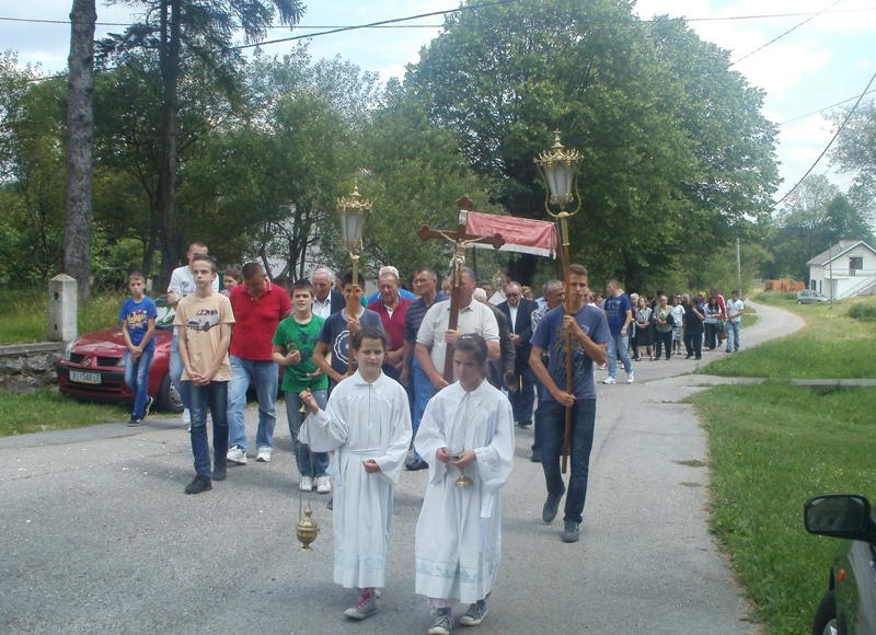 Tijelovo - Procesija na Vratniku 2014.