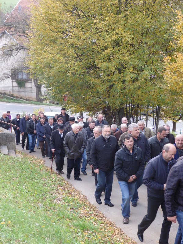 Ispraćaj Božene Kranjčević uoči Svih Svetih