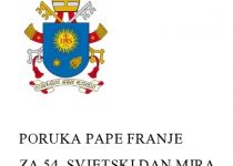 Papina poruka za Svjetski dan mira (1.1.2021.)