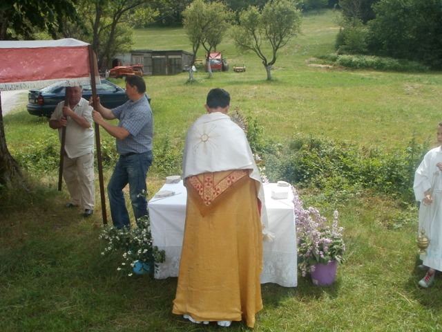 Tijelovo - Procesija na Vratniku 2014.