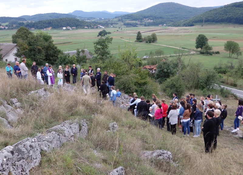 Križni put i misa na Kalvariji - Stipanja 2015.