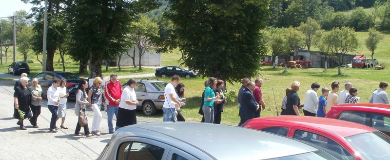 Tijelovo - Procesija na Vratniku 2014.