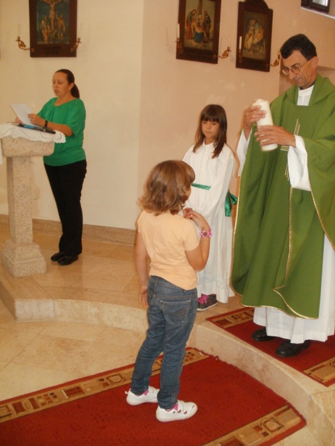 Blagoslov školaraca i njihovih torba