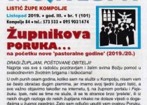 Župnikovo pismo župljanima na početku pastoralne godine