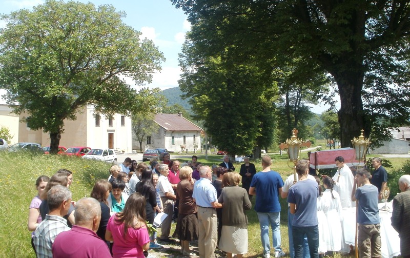 Tijelovo - Procesija na Vratniku 2014.