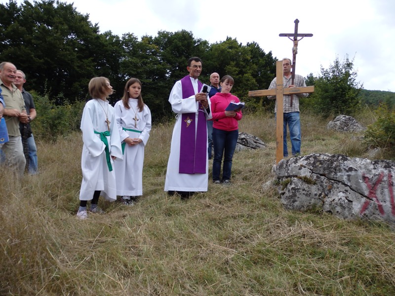 Križni put i misa na Kalvariji - Stipanja 2015.