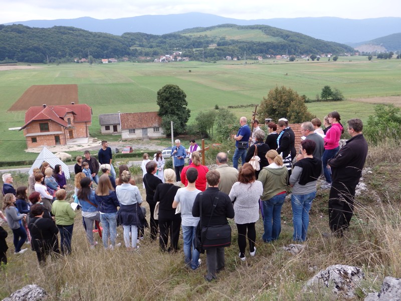 Križni put i misa na Kalvariji - Stipanja 2015.