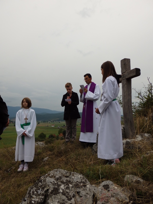 Križni put i misa na Kalvariji - Stipanja 2015.