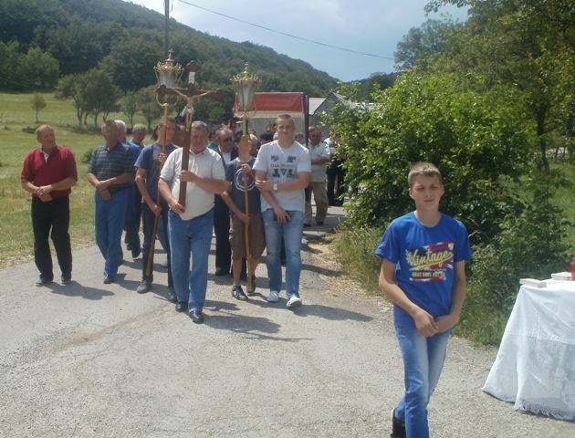 Tijelovo - Procesija na Vratniku 2014.