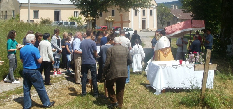 Tijelovo - Procesija na Vratniku 2014.