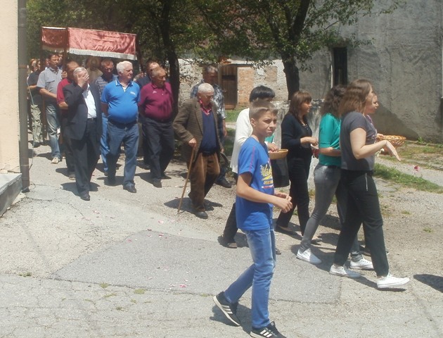 Tijelovo - Procesija na Vratniku 2014.