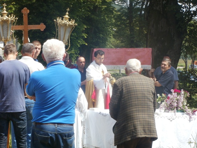 Tijelovo - Procesija na Vratniku 2014.