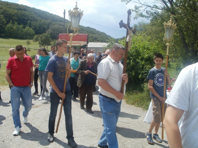 Tijelovo - Procesija na Vratniku 2014.